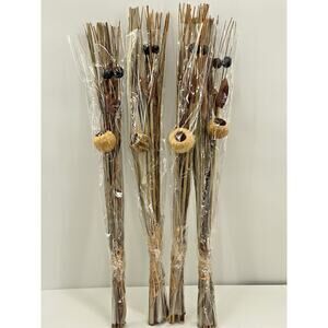4 Bundles Long Stem Natural DRIED Twigs Berries Crafts Bouquets Arrangements